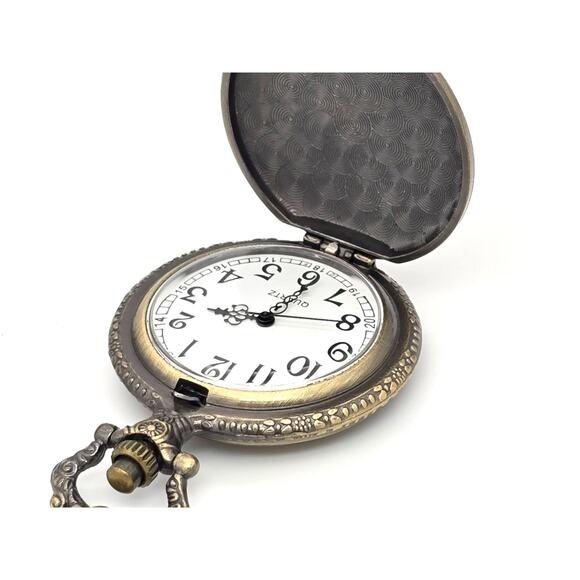 Soldier Hero Pocket Watch - WWII Veteran Army Marines Navy Gift Military Honor - Picture 3 of 10